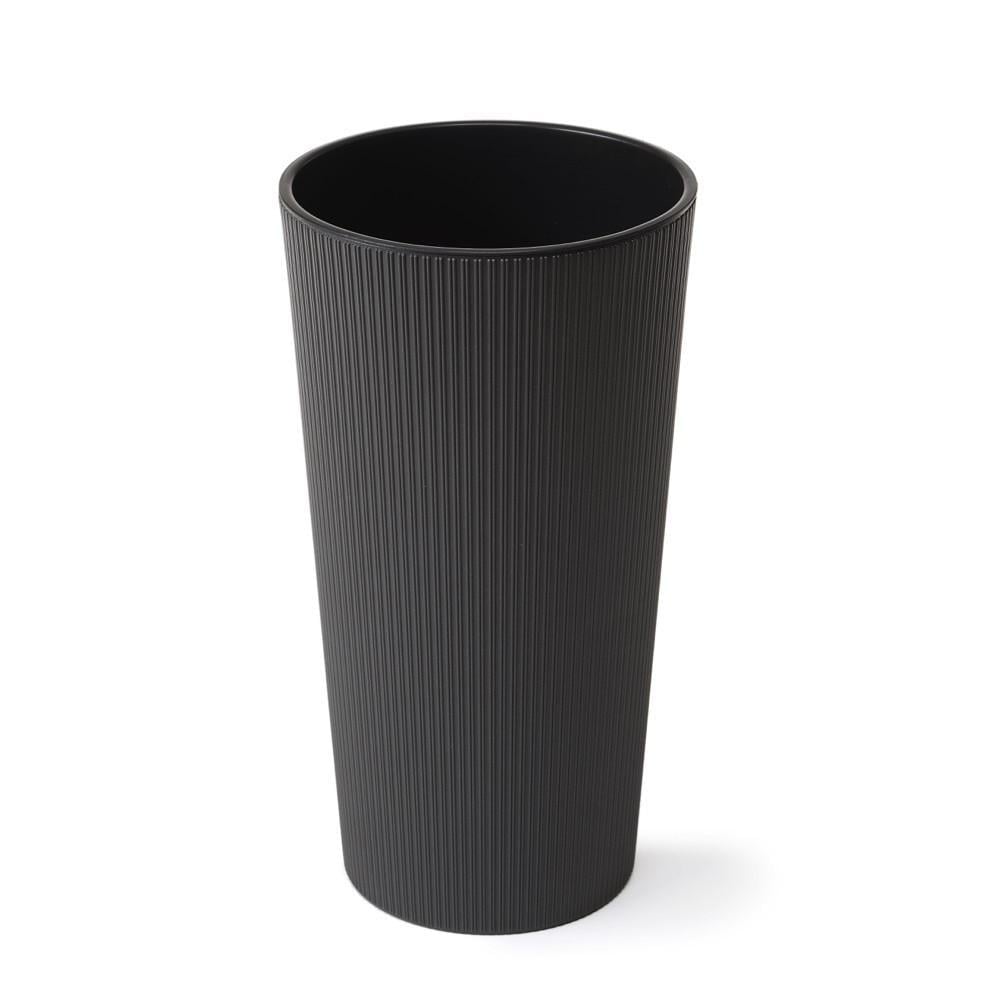 Вазон для цветов Lamela LILIA jumper 255х466 мм Графитовый (25419751788)