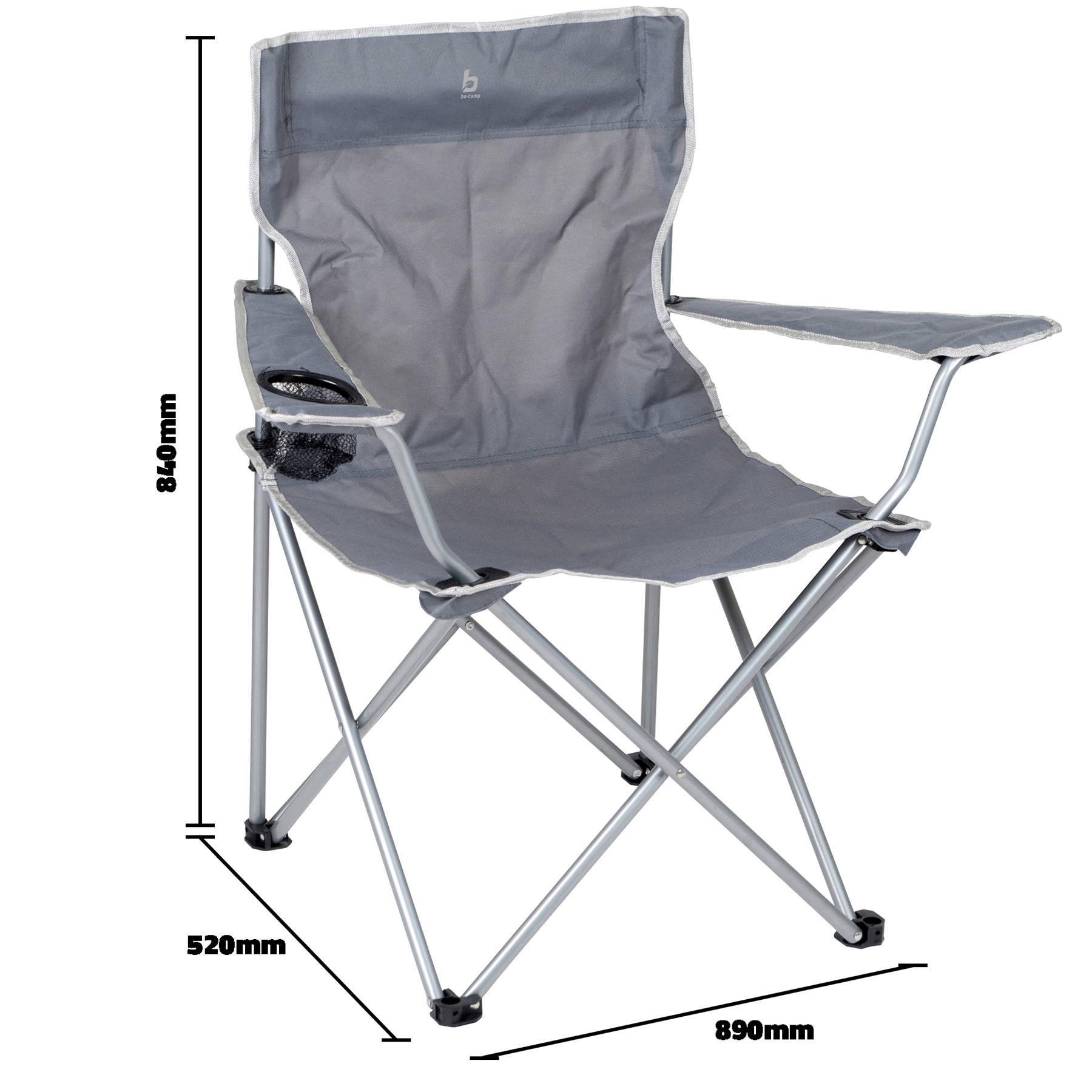 Кресло раскладное Bo-Camp Foldable Compact Grey (1267192) - фото 5 Кресло раскладное Bo-Camp Foldable Compact Grey (1267192) - фото 5