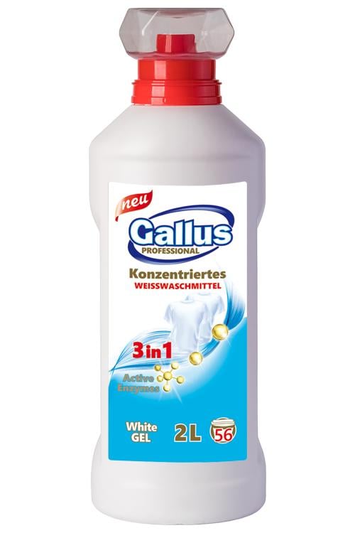 Гель для стирки Gallus 3в1 Weiss 2 л (106283)