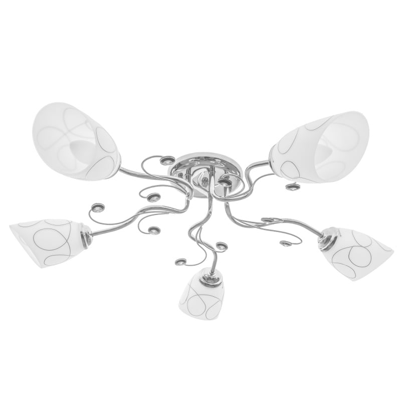 Люстра Brille LK-580S/5 E27 CH (23-177)