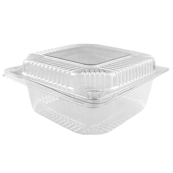 Контейнер квадратной формы 750 мл 200 шт. Прозрачный (1310)