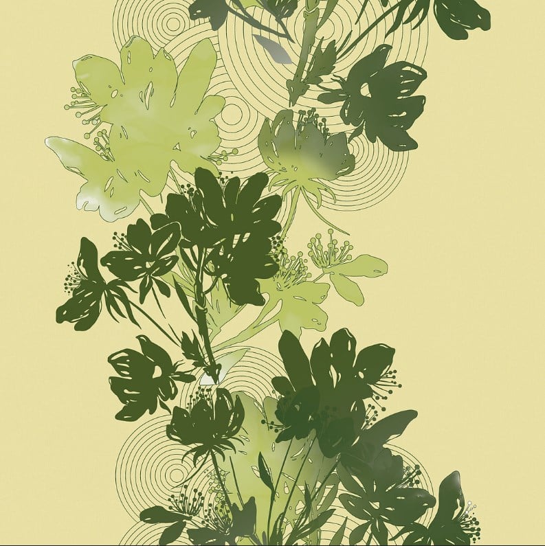 Обои на бумажной основе Шарм 160-03 Sonata 0,53х10 м Зеленый (63481875545099340e54c71e) - фото 1 Обои на бумажной основе Шарм 160-03 Sonata 0,53х10 м Зеленый (63481875545099340e54c71e) - фото 1