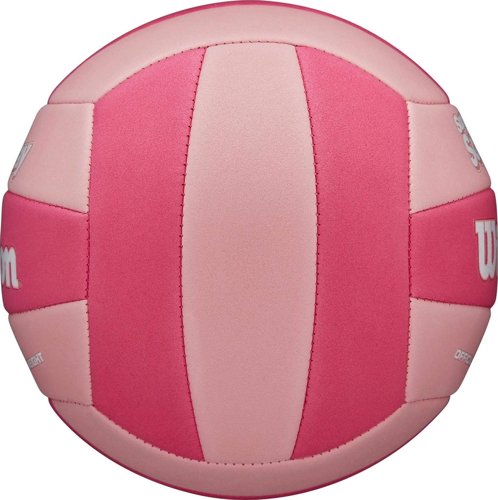 Волейбольний м'яч Wilson SUPER SOFT PLAY р. 5 Світло-рожевий (WV4006002XBOF) - фото 4