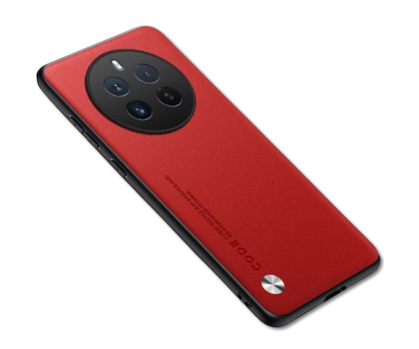 Кожаный чехол - накладка CODE Tactile Experience для Realme 12 Pro / 12 Pro Plus Красный