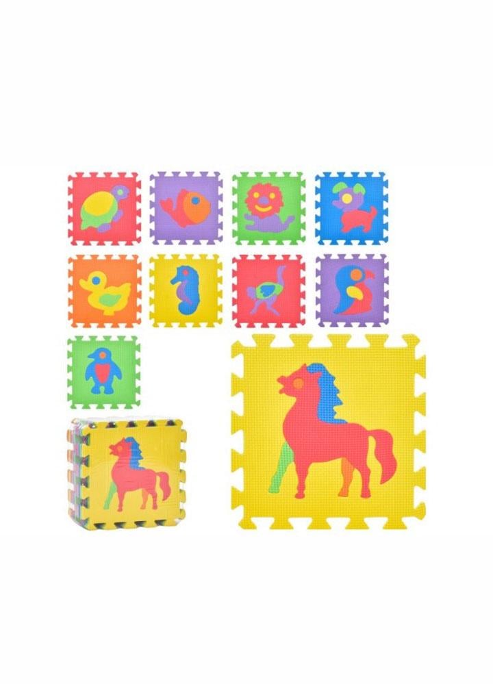 Килимок пазл HOME з тваринами (0376-1)