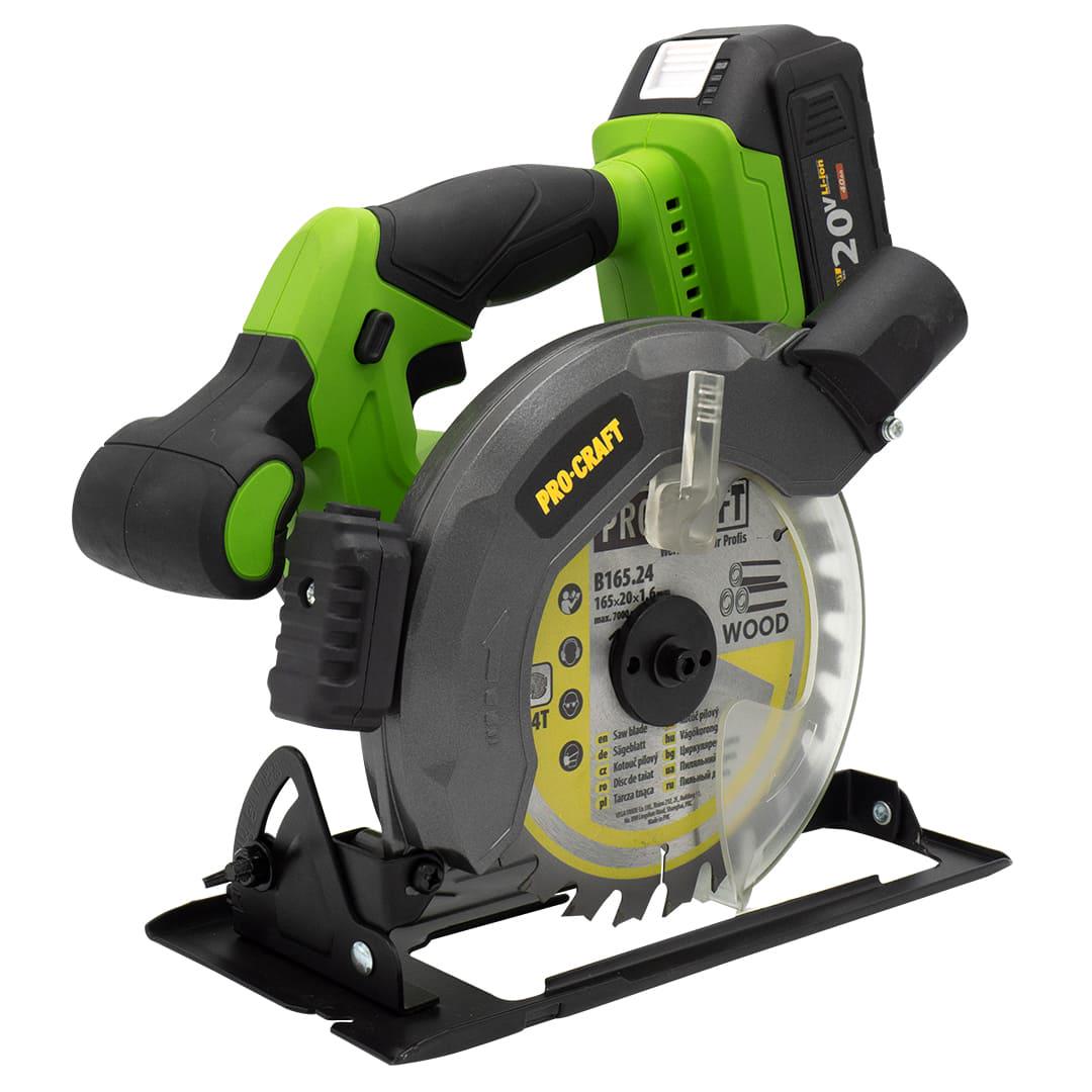 Пила акумуляторна дискова Procraft PCA28 Без АКБ та ЗП (030028) - фото 9 Пила акумуляторна дискова Procraft PCA28 Без АКБ та ЗП (030028) - фото 9