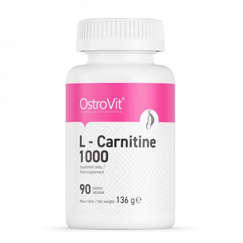 Карнитин L OstroVit L-Carnitine 1000 90 tabs - фото 1