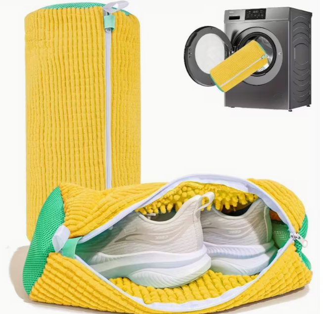 Чехол для стирки детской обуви в стиральной машине с защитными вставками в стиральной машине (1812) - фото 9