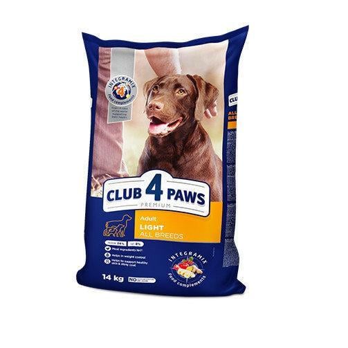 Корм сухий для собак Клуб 4 лапи Преміум Контроль ваги 14 кг (828369763)