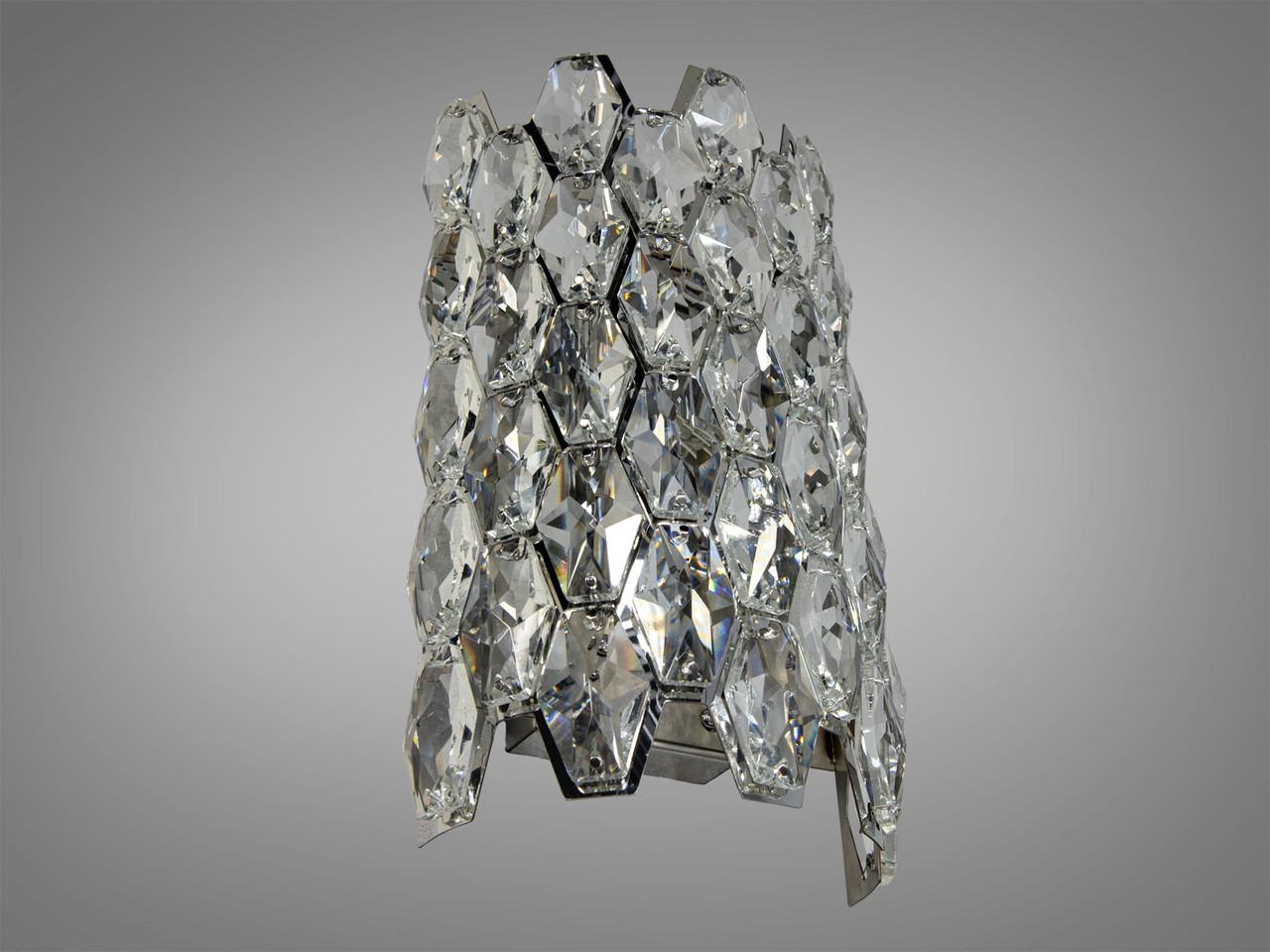 Бра хрустальный для гостиной и офиса Diasha 9136-B260CH Хром (2816779388) - фото 2