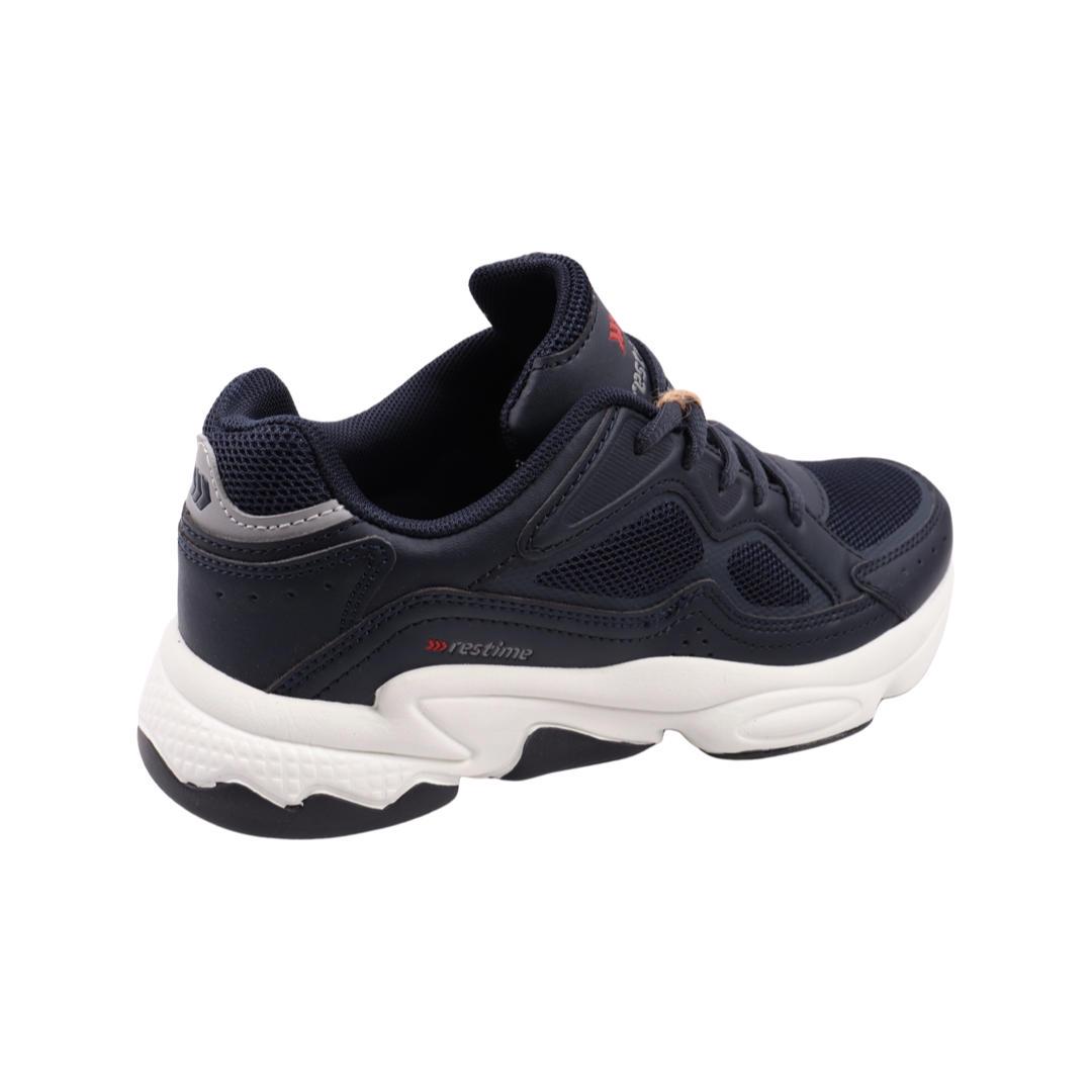 Кроссовки мужские Restime из текстиля р. 41 Синий (203-22LK) - фото 4
