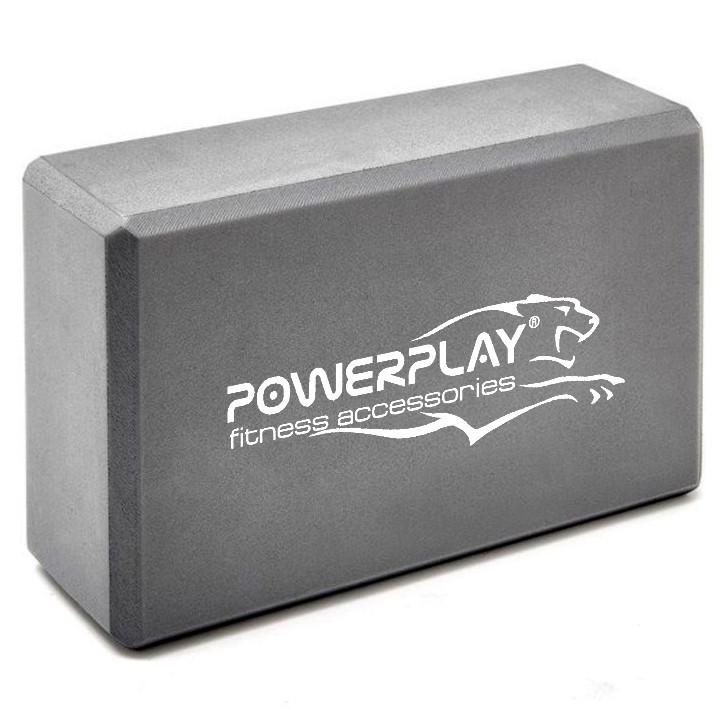 Блоки для йоги PowerPlay 4006 Yoga Brick EVA 2 шт. Сірий (A-012908) - фото 5