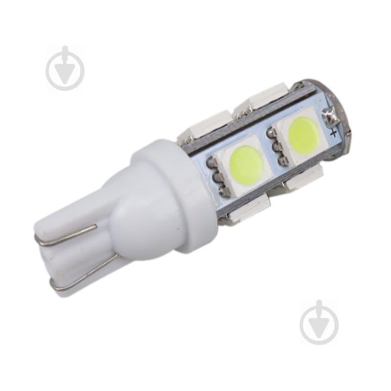 Светодиодная лампа AllLight T10  9 диодов 5050 W2,1x9,5d 12V WHITE