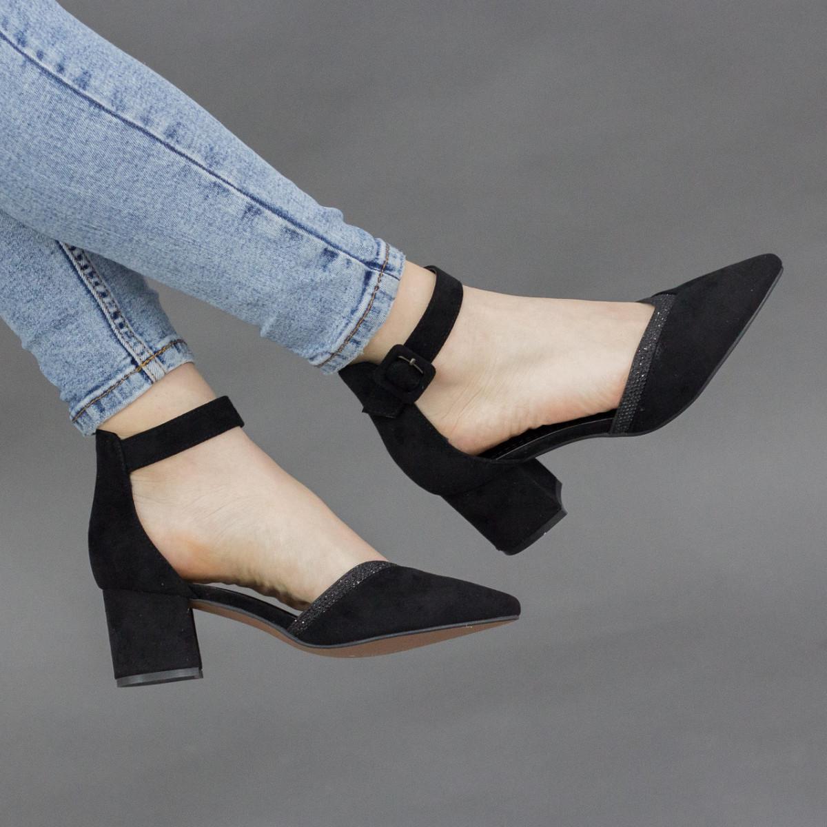 Туфли женские Fashion р. 38 24,5 см Черный (2738)