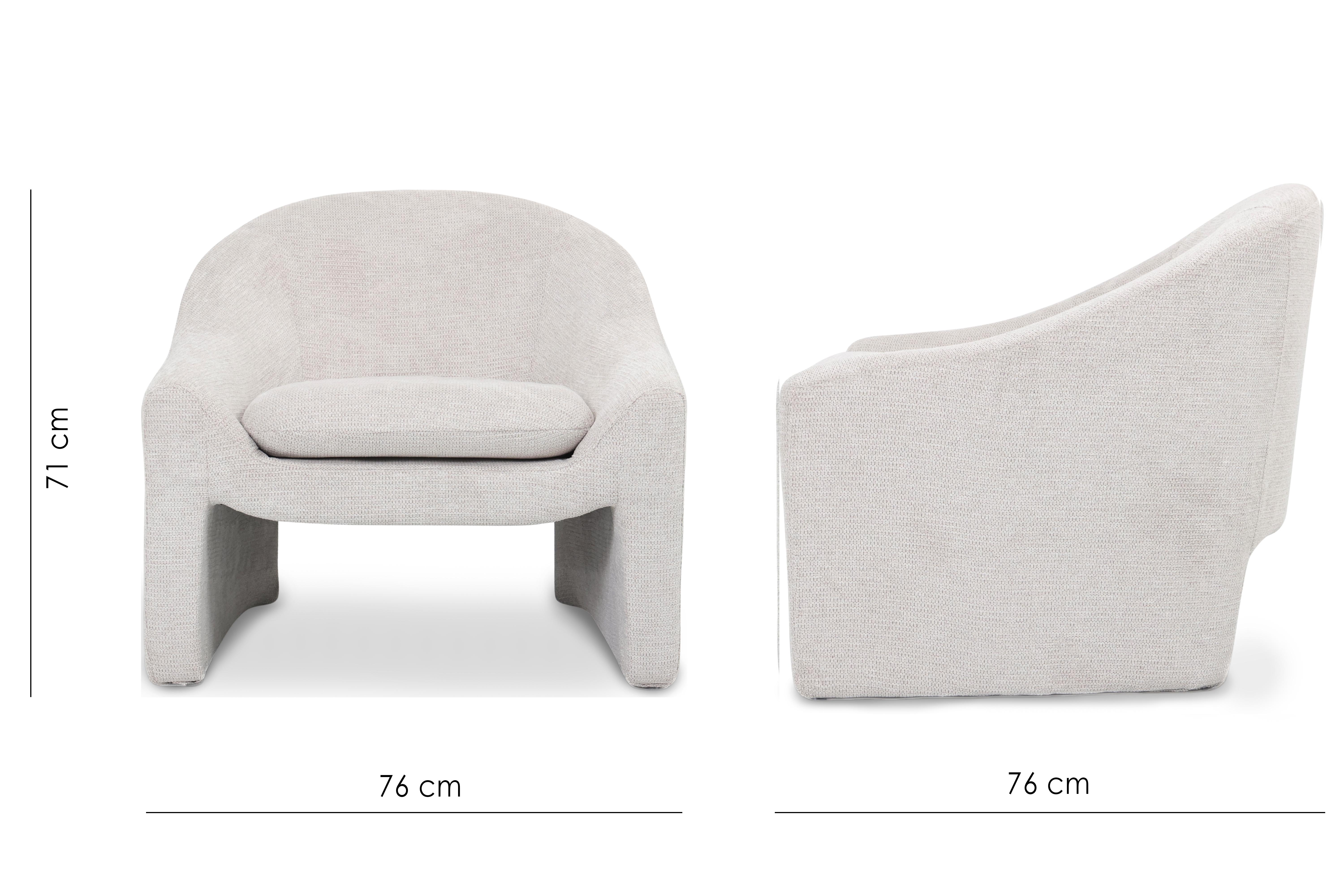 Крісло Pulse Marble linen (13894) - фото 7 Крісло Pulse Marble linen (13894) - фото 7