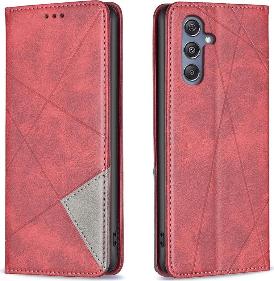 Чохол книжка SHLab Prisma Samsung Galaxy M14 M146 Red (36296-2D)