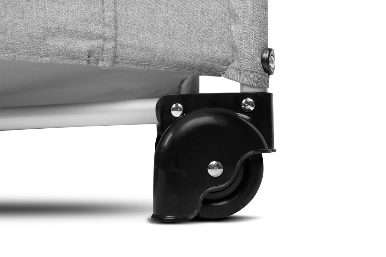 Детская кровать-манеж Caretero Esti Grey (1338357414) - фото 8 Детская кровать-манеж Caretero Esti Grey (1338357414) - фото 8