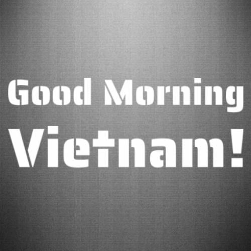 Наклейка "Good morning, Vietnam!" 50x19,1 см Белый (21707490)
