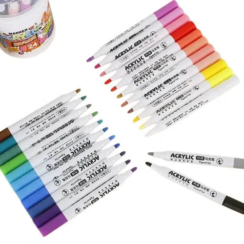 Набір маркерів акварельних Acrylik 12 шт. (7608) - фото 2 Набір маркерів акварельних Acrylik 12 шт. (7608) - фото 2