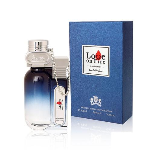 Парфум Love on Fire Blue аромат свіжості 100 мл (REF3691)