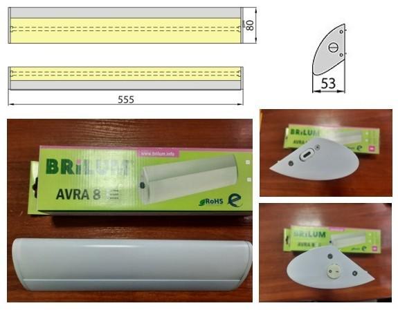 Светильник аккумуляторный Brilum AVRA 13 LED 2AH Белый - фото 5