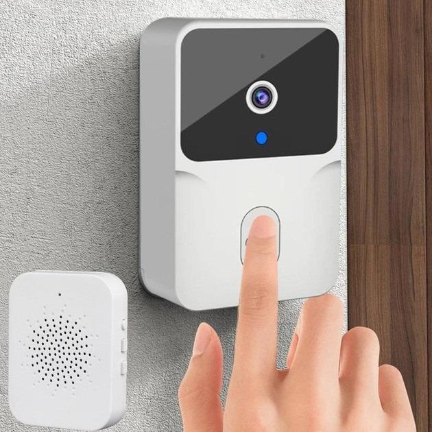 Видеозвонок Wi-Fi Mini Doorbell M6 аккумуляторный беспроводной/дверной Белый (M6-5698) - фото 6 Видеозвонок Wi-Fi Mini Doorbell M6 аккумуляторный беспроводной/дверной Белый (M6-5698) - фото 6