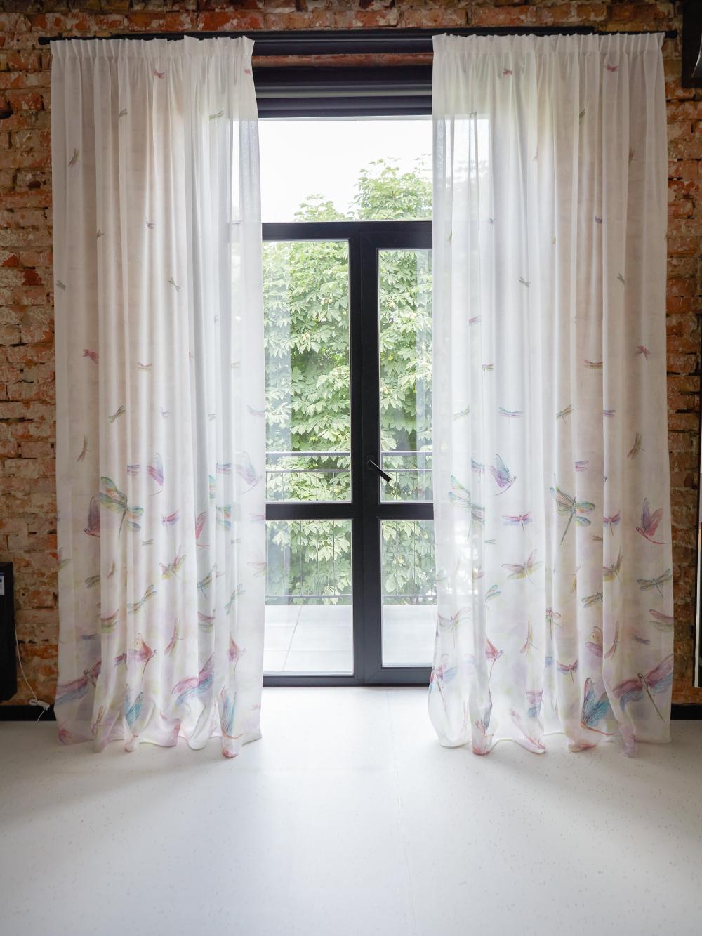 Гардины льняные 2 м 2 шт. Розовый (000104304) Гардины льняные 2 м 2 шт. Розовый (000104304)