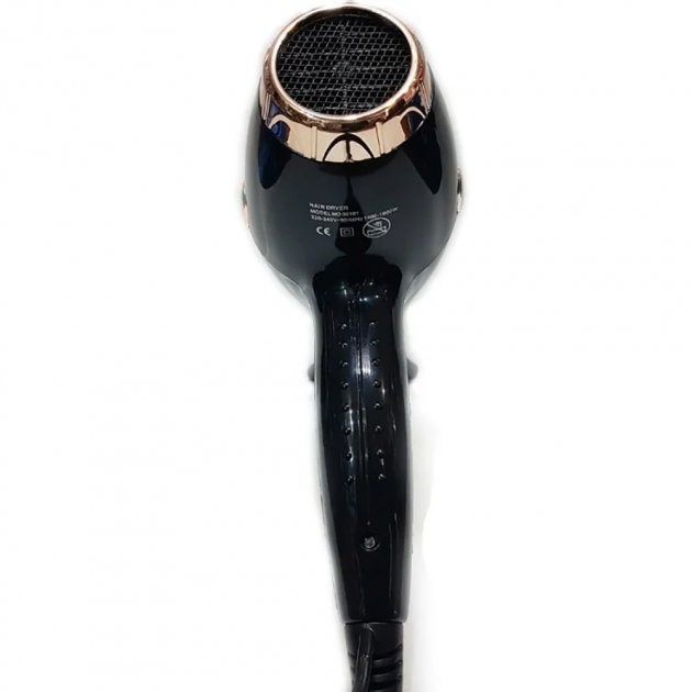 Фен DSP 30102 Pro с регуляцией скорости и температуры 2 насадки Черный (-136333867) - фото 4 Фен DSP 30102 Pro с регуляцией скорости и температуры 2 насадки Черный (-136333867) - фото 4