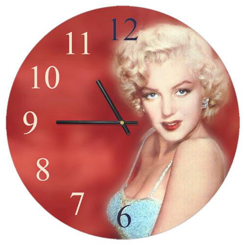 Часы настенные круглые Presentville Мэрилин Монро 36 см (CHR P 15M011)