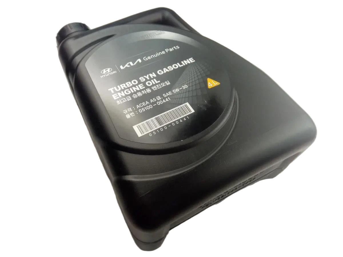 Моторное масло Hyundai Mobis Turbo SYN Gasoline A3/A5 SM GF-4 5W-30 4 л (0510000441)