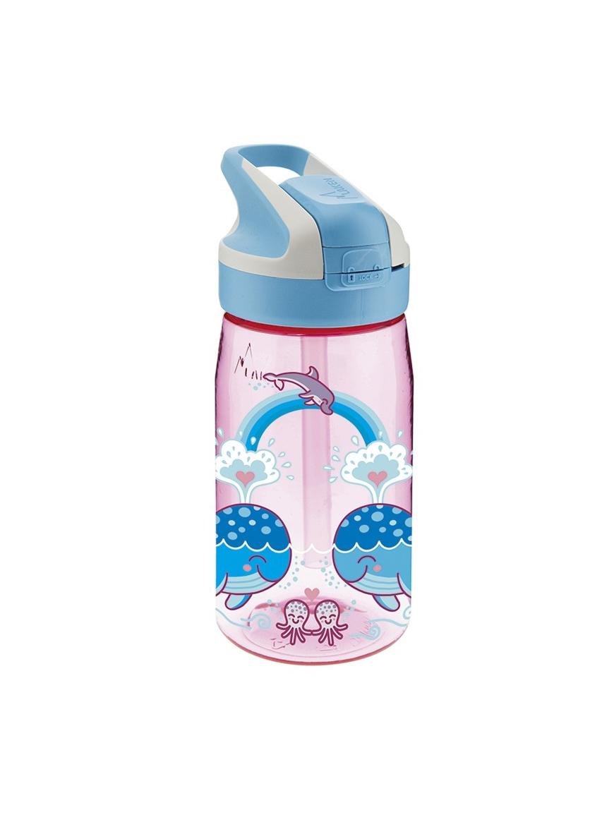 Бутылка для воды Laken Tritan Summit Bottle 0,45 L Love Whales (1004-LTNSLO)