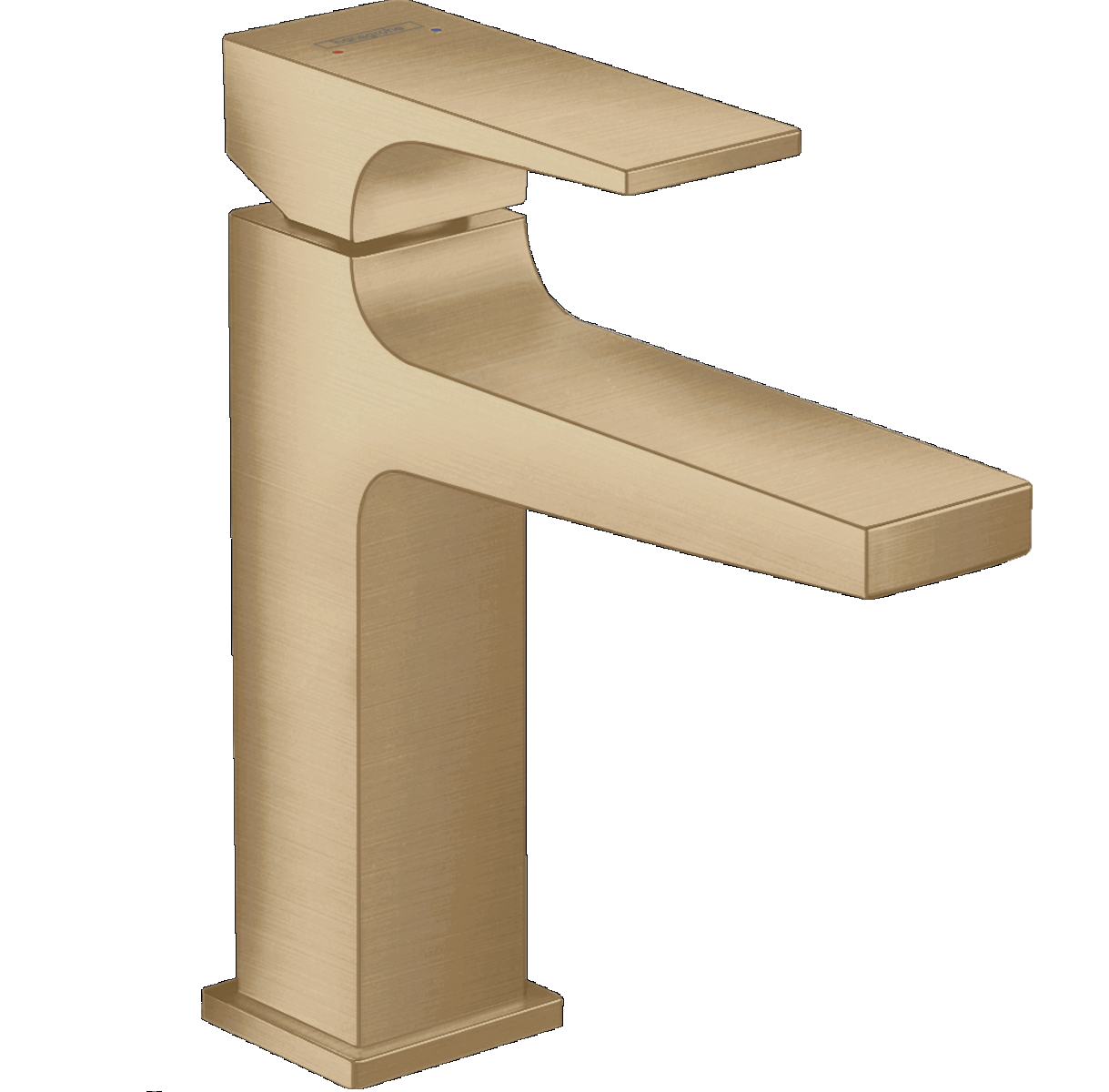 Смеситель для раковины Hansgrohe Metropol однорычажный Бронзовый (32507140)