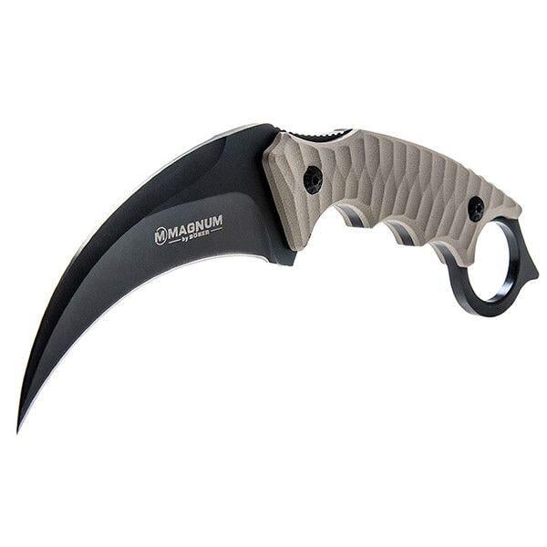 Нож фиксированный Boker Magnum Spike Karambit 440A Desert Tan (02SC028) - фото 2 Нож фиксированный Boker Magnum Spike Karambit 440A Desert Tan (02SC028) - фото 2