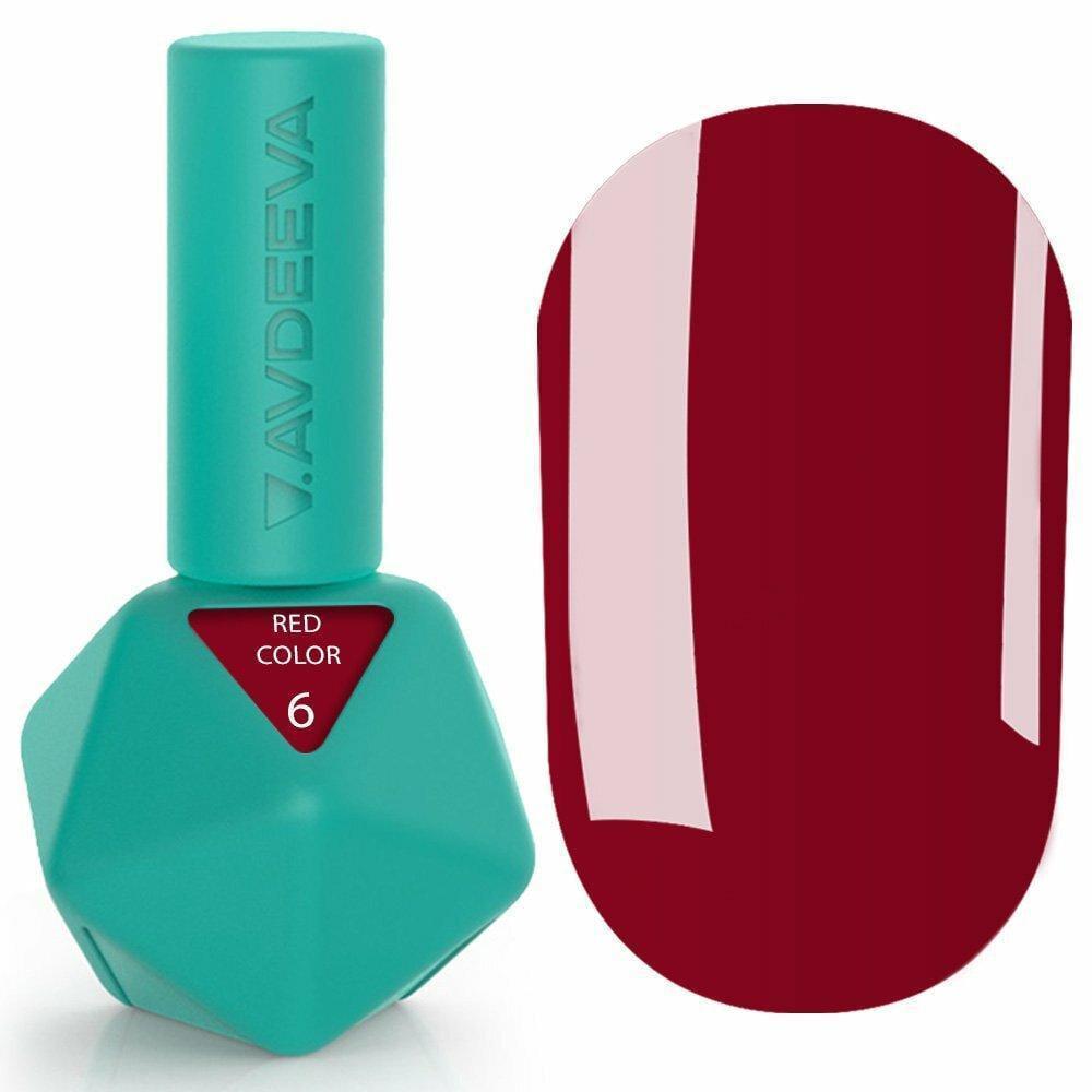 Гель-лак Victoria Avdeeva Red №06 12 мл