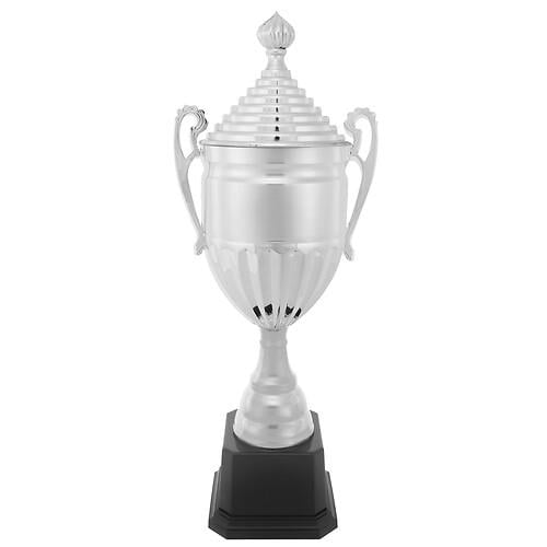 Кубок спортивный наградный SP-Sport Stately JZ195798B 49х19х14 см Серебряный (31807824)