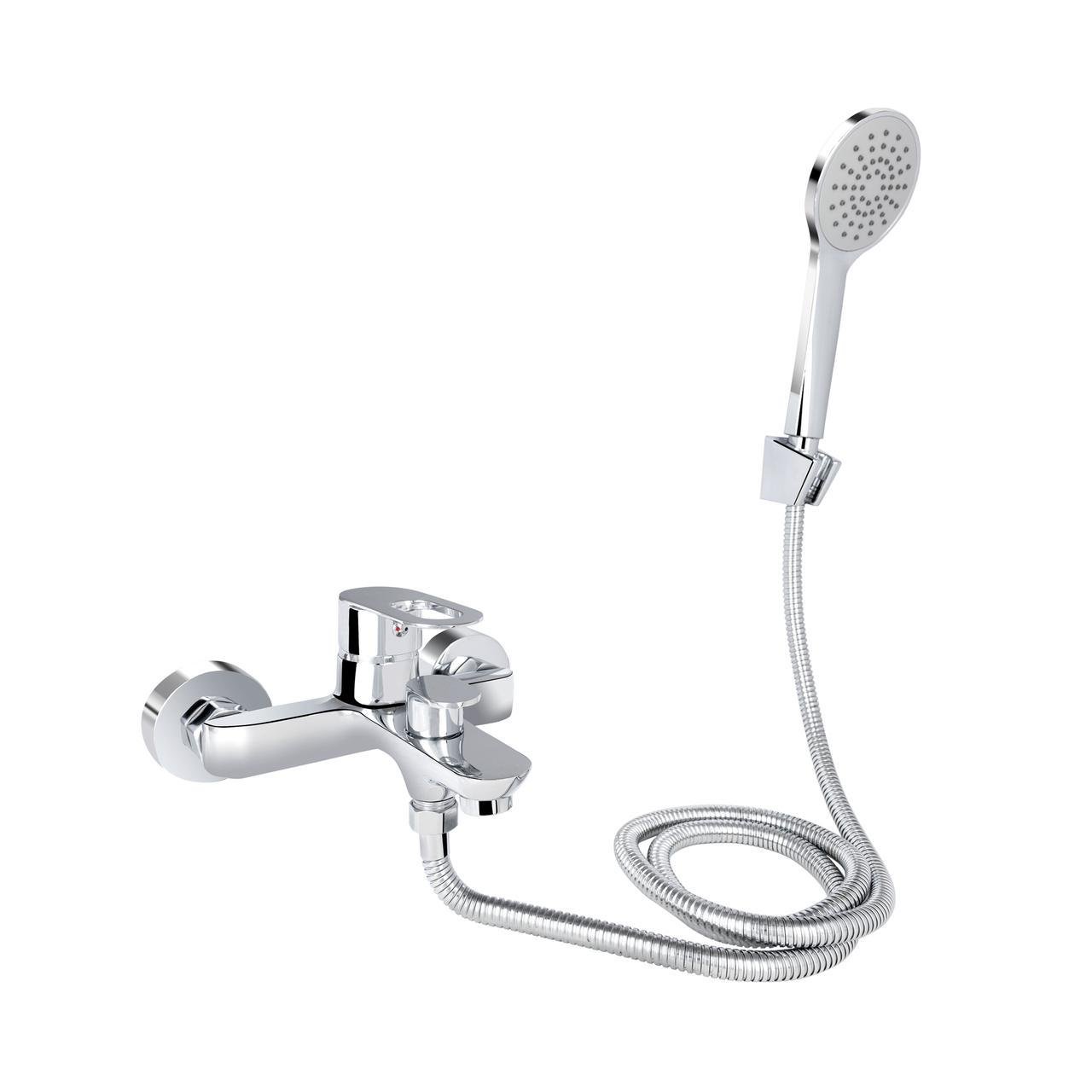 Смеситель для ванной Lidz Latwa 006 с душевым гарнитуром k35 LDLAT006CRM45414 Chrome (2553560692)