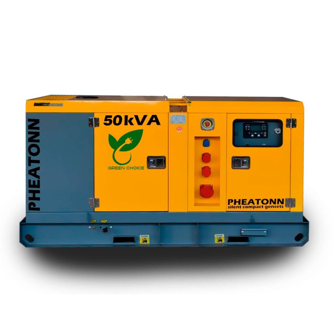 Генератор PHEATONN 50 kVA Жовтий