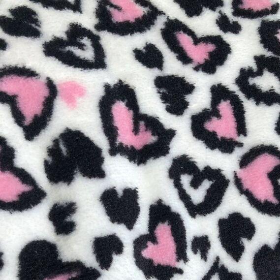 Тканина махрова велсофт IDEIA Сердечка 1,5 м Пудра (2200004252728)