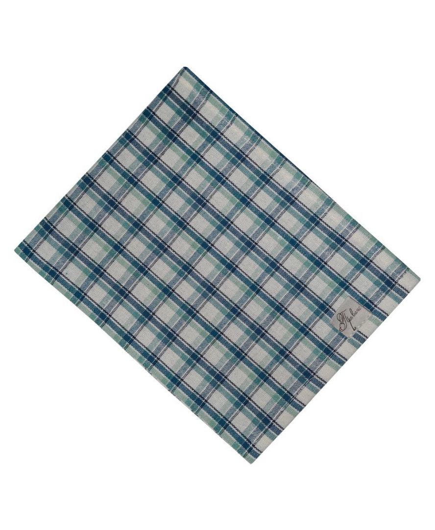 Салфетка Кантри Синяя клетка 35x45 см