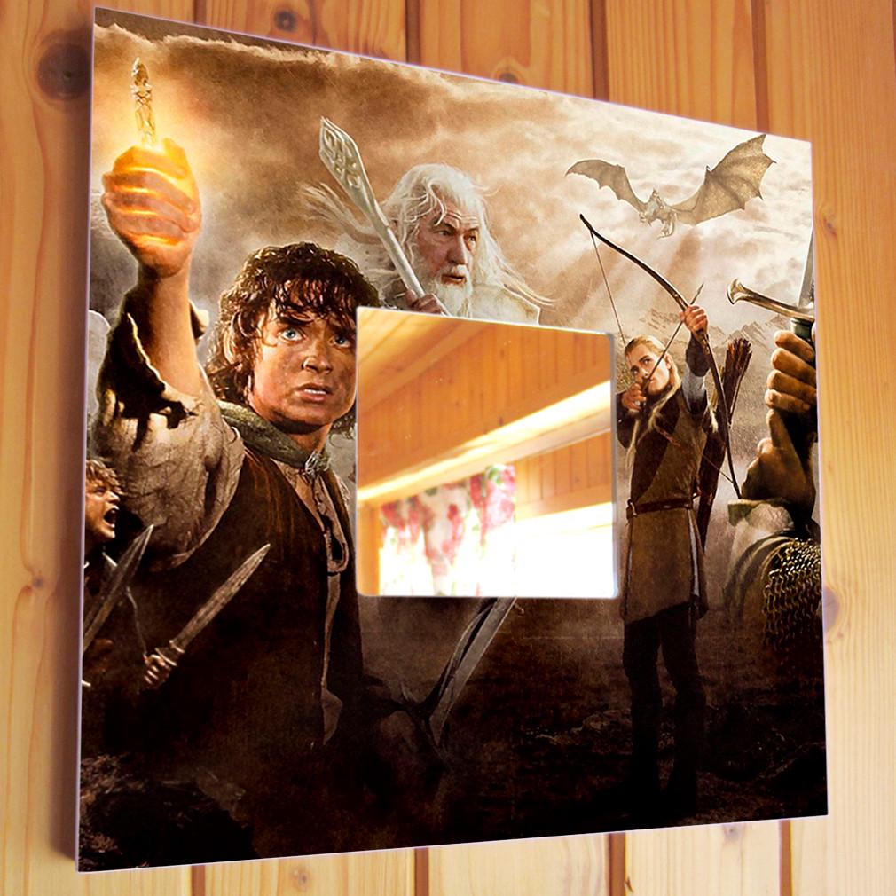 Зеркало настенное The Lord of the Rings 260х260 мм (M03298) Зеркало настенное The Lord of the Rings 260х260 мм (M03298)