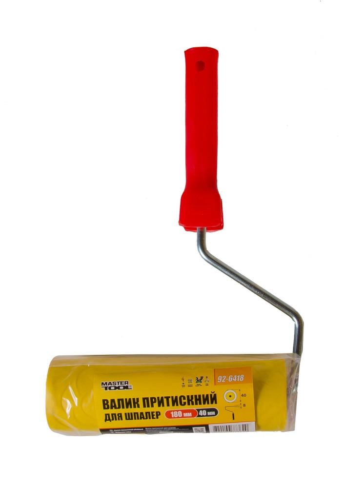 Валик прижимной для обоев Mastertool 58х180 мм D 8 мм (92-6418) - фото 3 Валик прижимной для обоев Mastertool 58х180 мм D 8 мм (92-6418) - фото 3