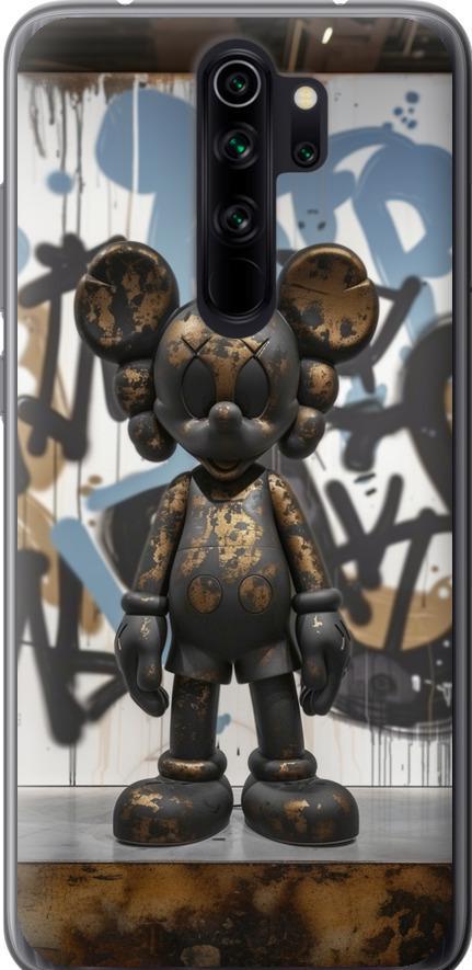 Чехол на Xiaomi Redmi Note 8 Pro Bronze kaws v2 (6098u-1783-42517)