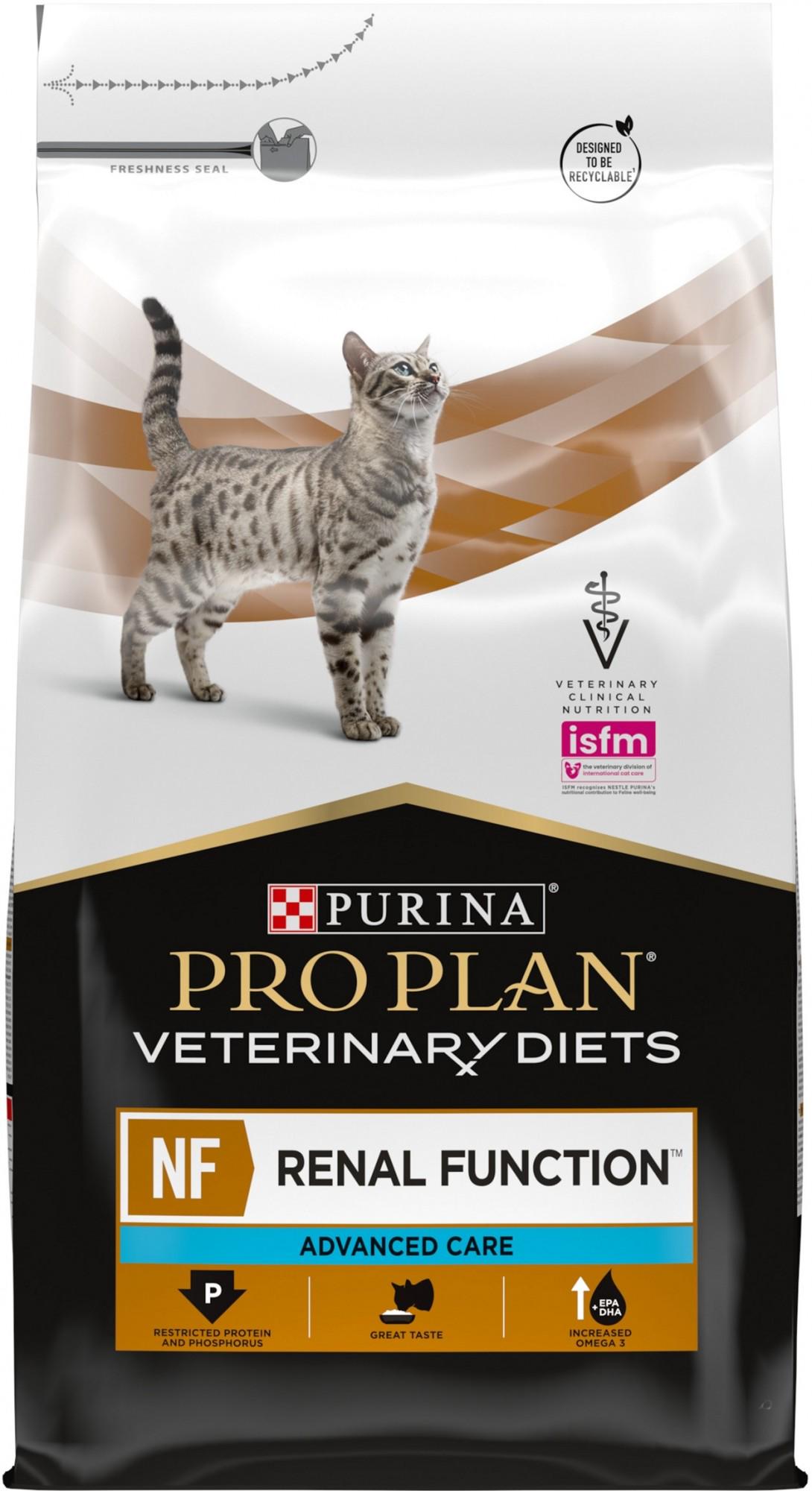 Сухой корм для котов Purina Pro Plan Veterinary Diets NF Renal патологии почек 5 кг (7613287882370) - фото 2