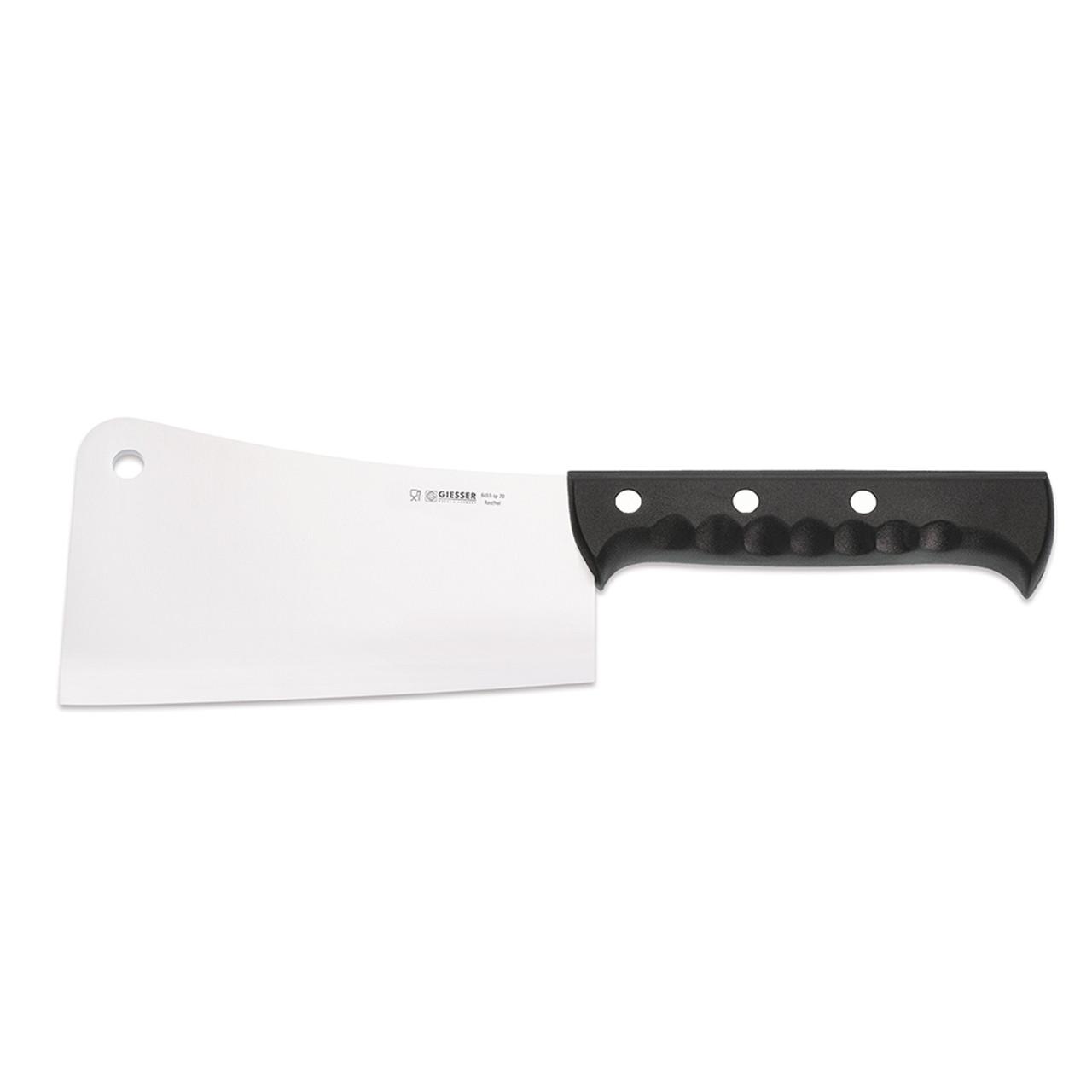 Топор кухонный для мяса Giesser Butcher 886655 sp 20 из хромолибденовой стали 200 мм Черный