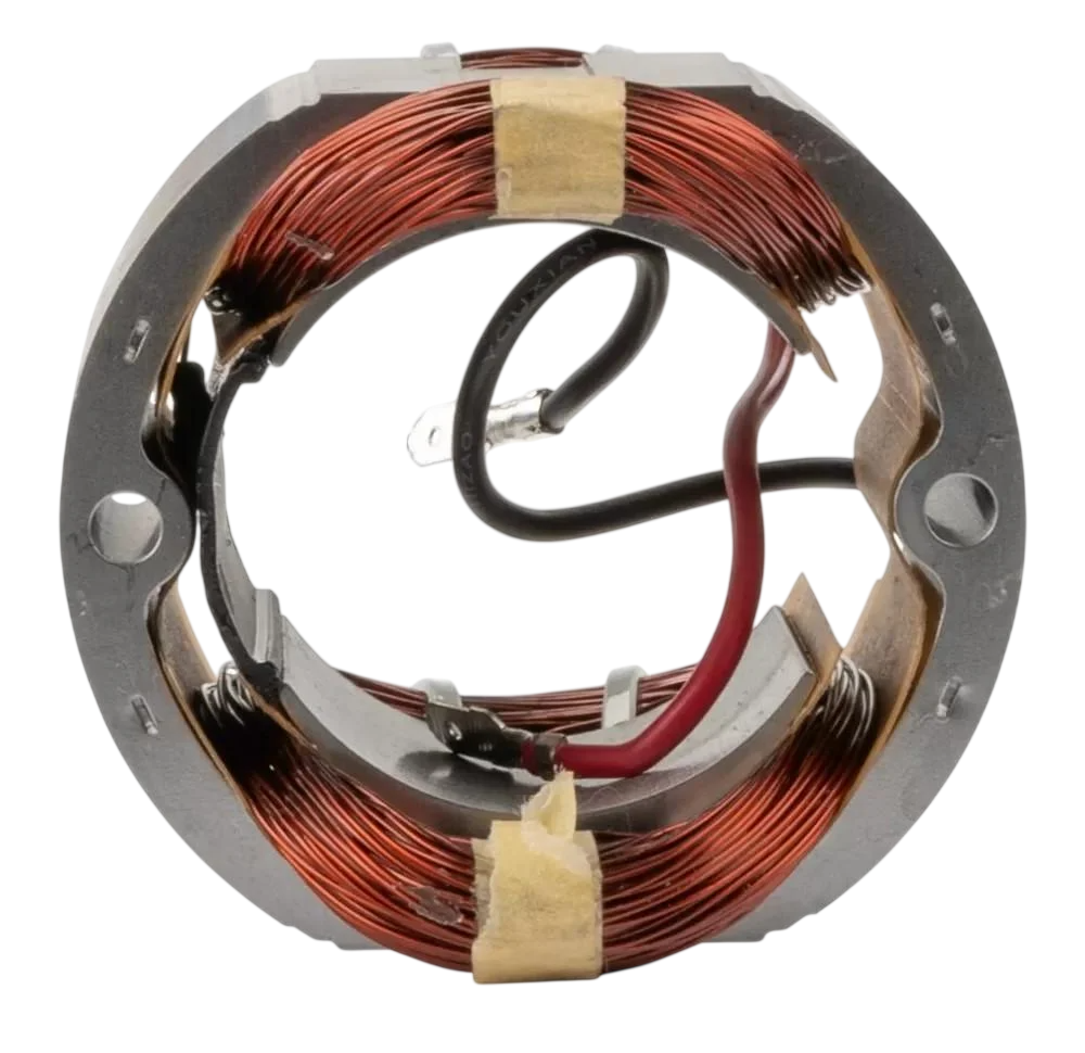 Статор Powermat PM-GGE-1700M-SN 653 г для электрических фрез высокоточный долговечный 82х72 мм Статор Powermat PM-GGE-1700M-SN 653 г для электрических фрез высокоточный долговечный 82х72 мм