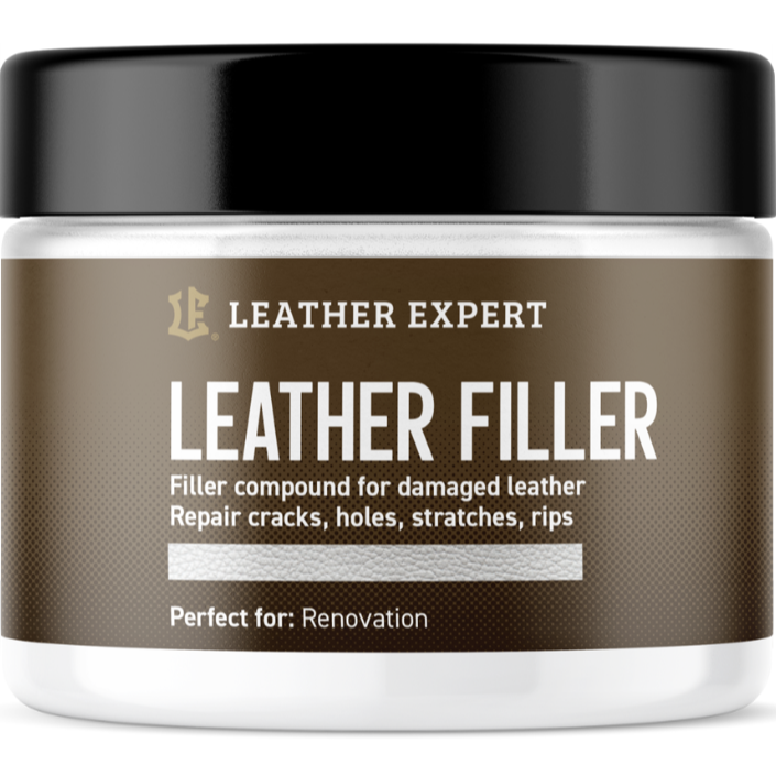 Шпатлевка-наполнитель для кожи Leather Expert Leather Filler 50 мл Белый (LEX_FILLERWHITE/50)
