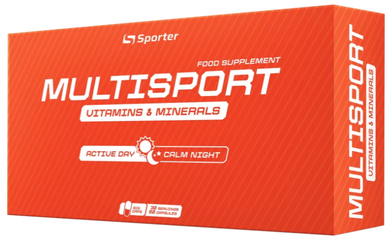 Комплекс витаминно-минеральный Sporter MultiSport Day/Night 60 капсул