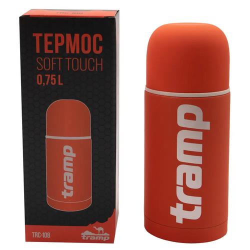 Термос Tramp Soft Touch для напитков 9х9х25 см 0,75 л (TRC-108-orange) - фото 3