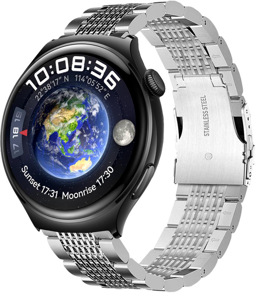 Ремешок металлический Gripix для Huawei Watch 4/4 Pro Silver (42074-59)