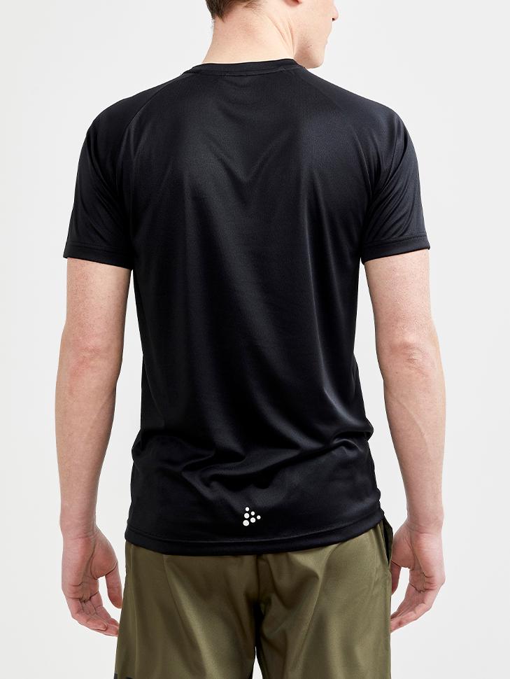 Мужская футболка CRAFT Core Unify Logo 1911786-999000 XL Black - фото 3